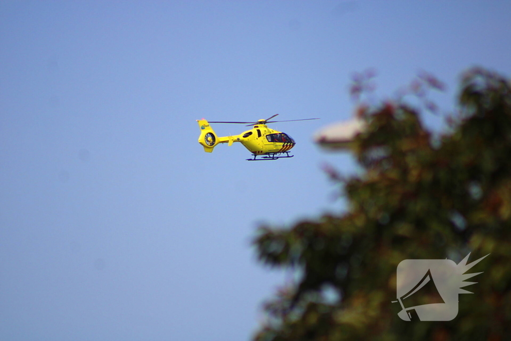 Wespsteek leidt tot inzet traumahelikopter