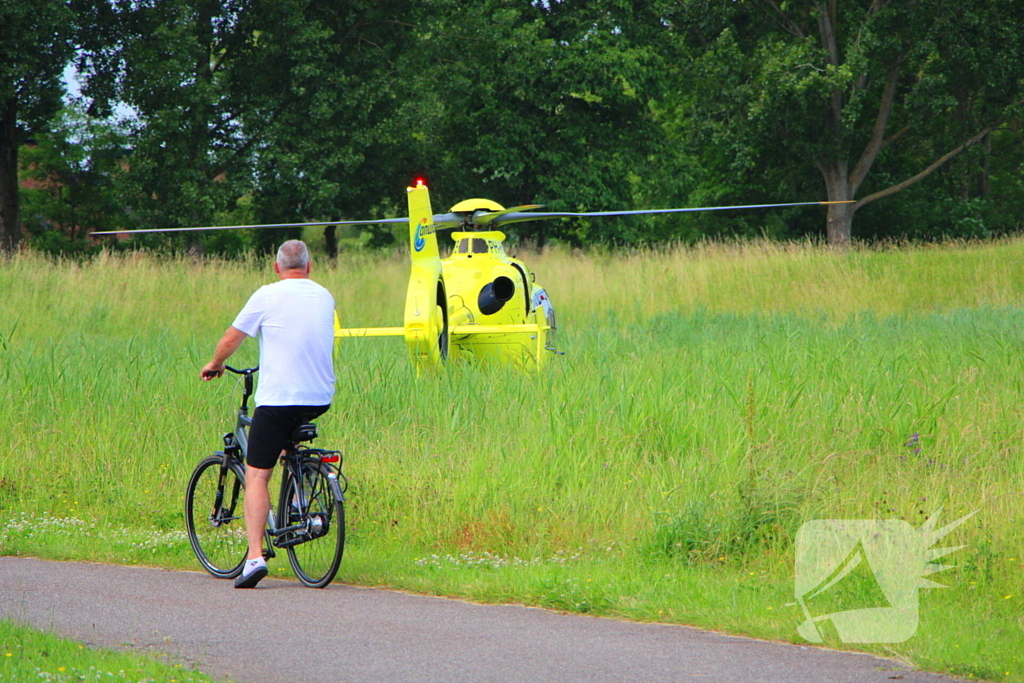 Wespsteek leidt tot inzet traumahelikopter