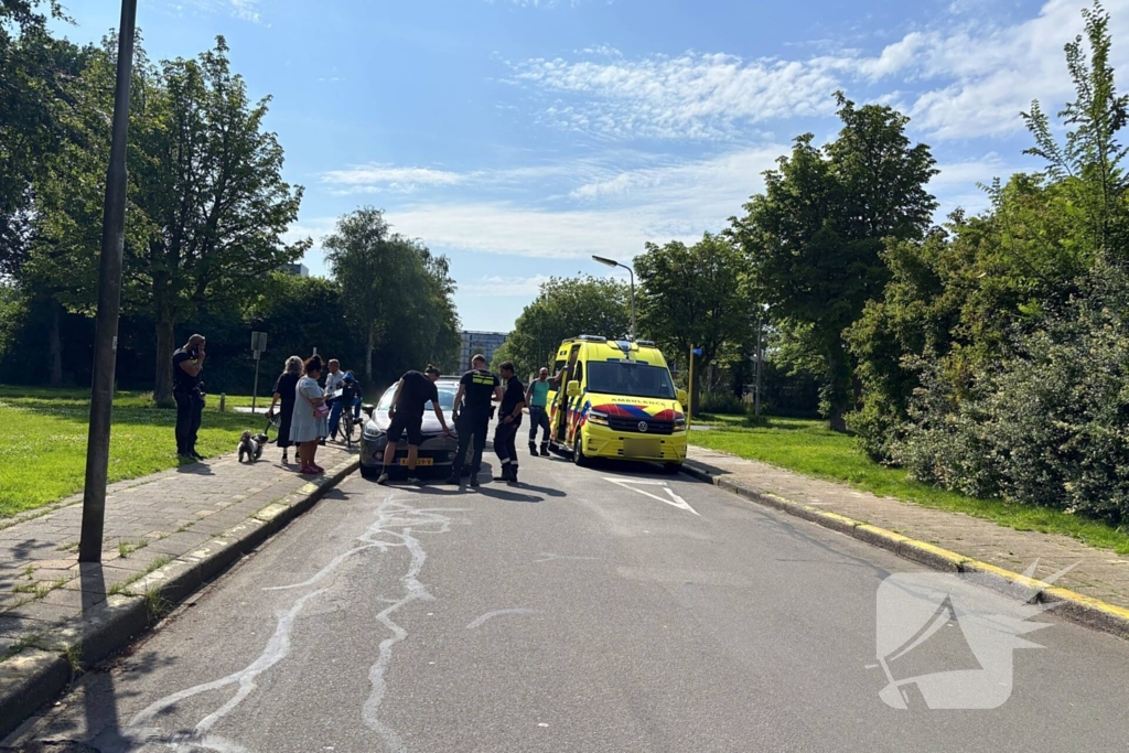 Fietser gewond bij aanrijding