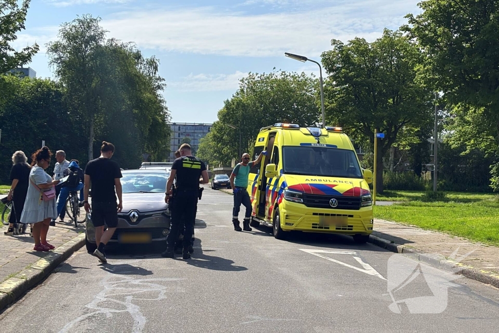 Fietser gewond bij aanrijding