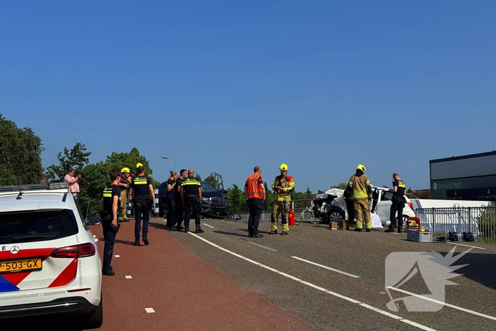 Zware schade bij ongeluk