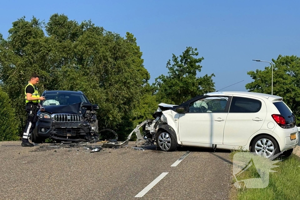 Zware schade bij ongeluk