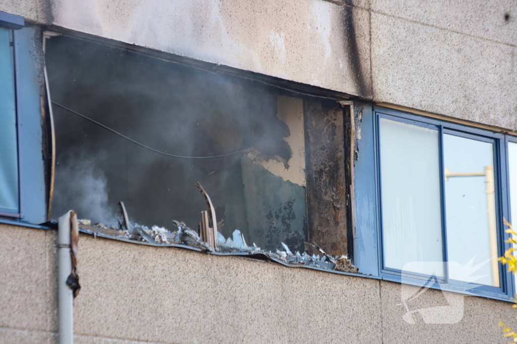 Brand in kantoorpand onder controle