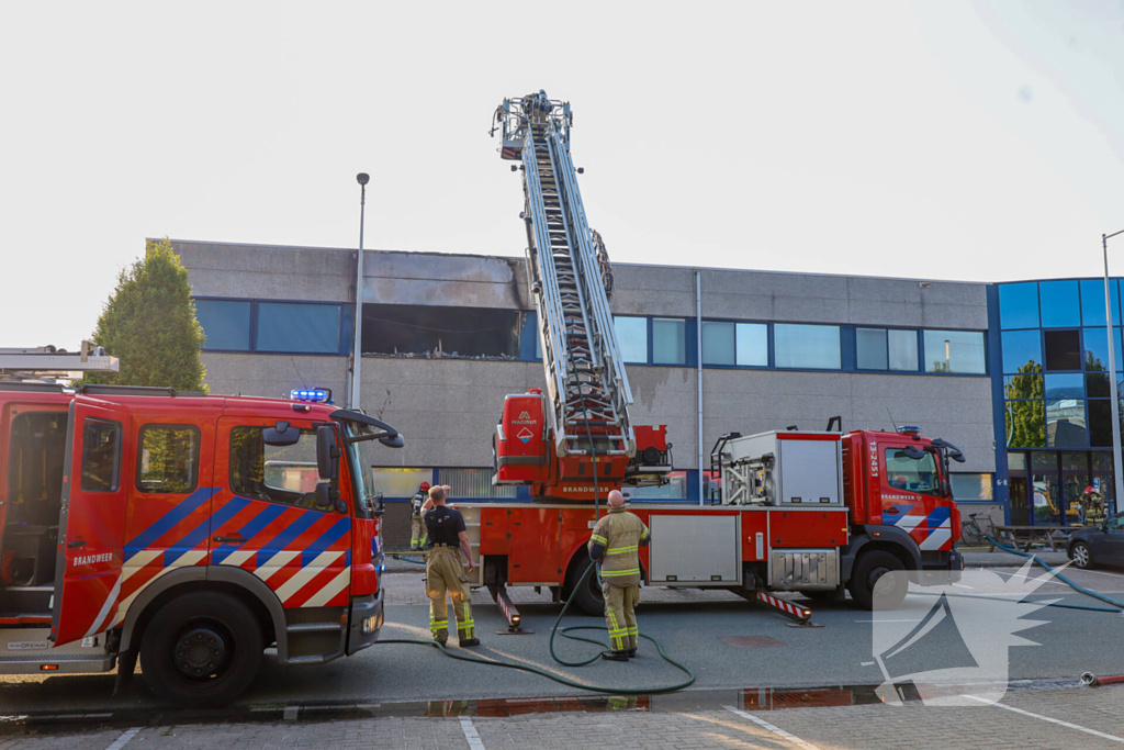 Brand in kantoorpand onder controle