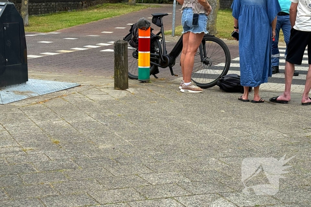 Fietser gewond na aanrijding met auto