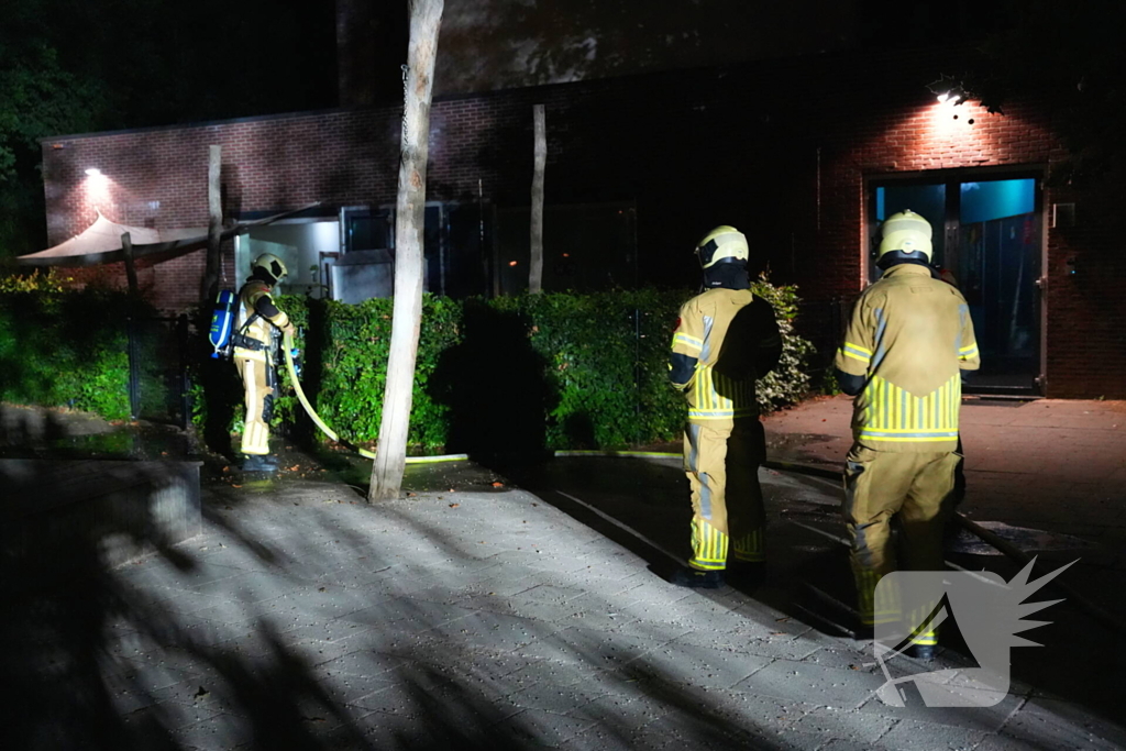 Buitenbrand treft wijk opnieuw, schoolplein getroffen
