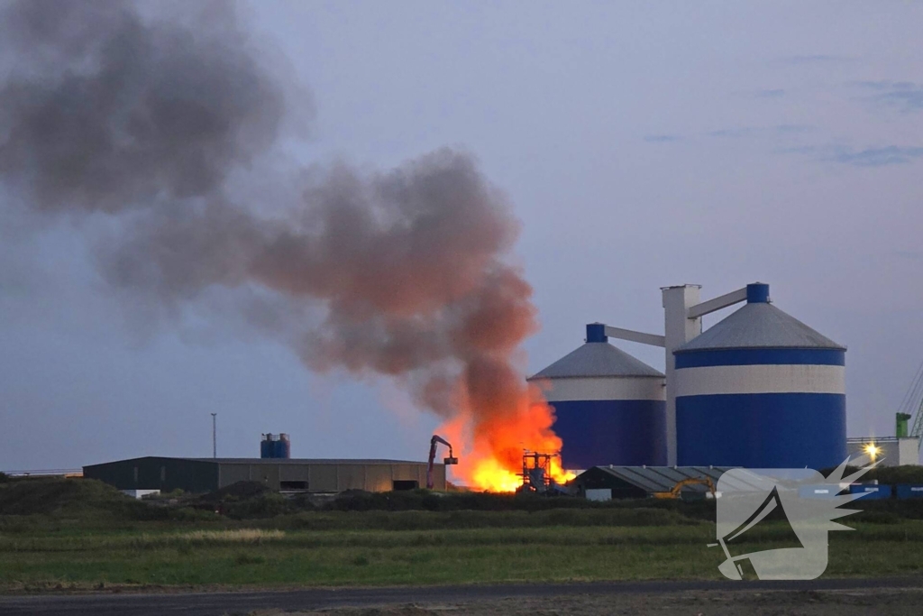 Gevaar door brand met metaalresten