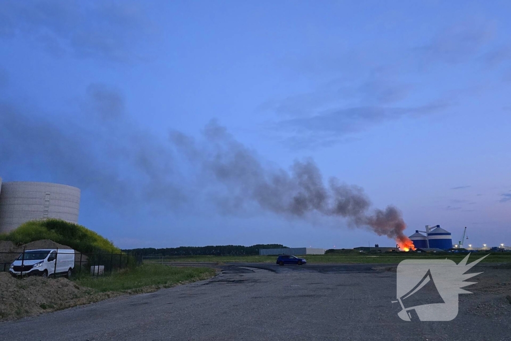 Gevaar door brand met metaalresten