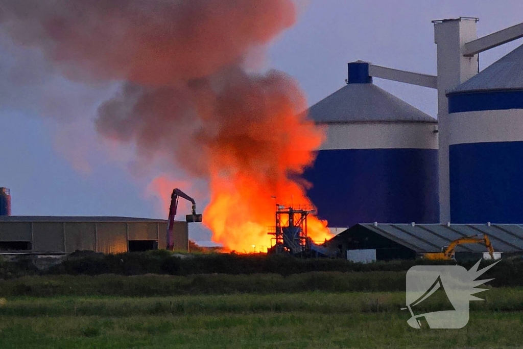 Gevaar door brand met metaalresten