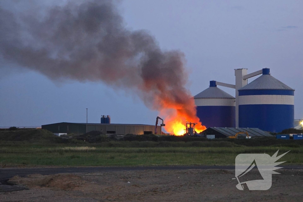 Gevaar door brand met metaalresten