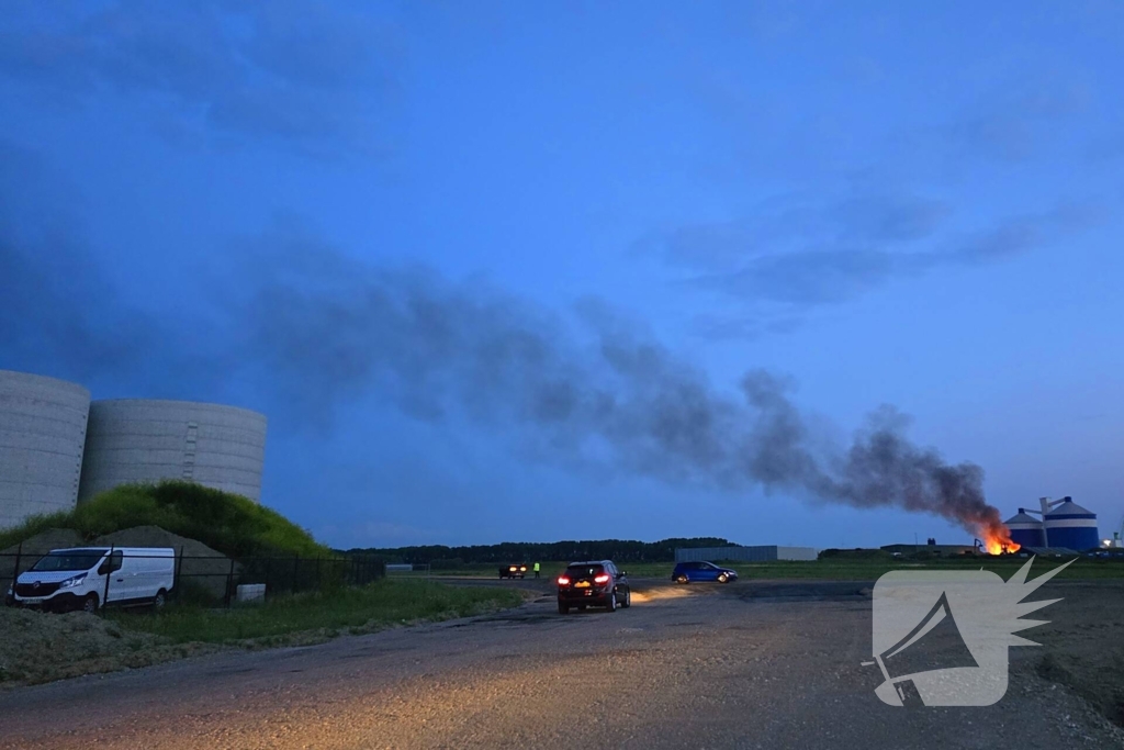 Gevaar door brand met metaalresten