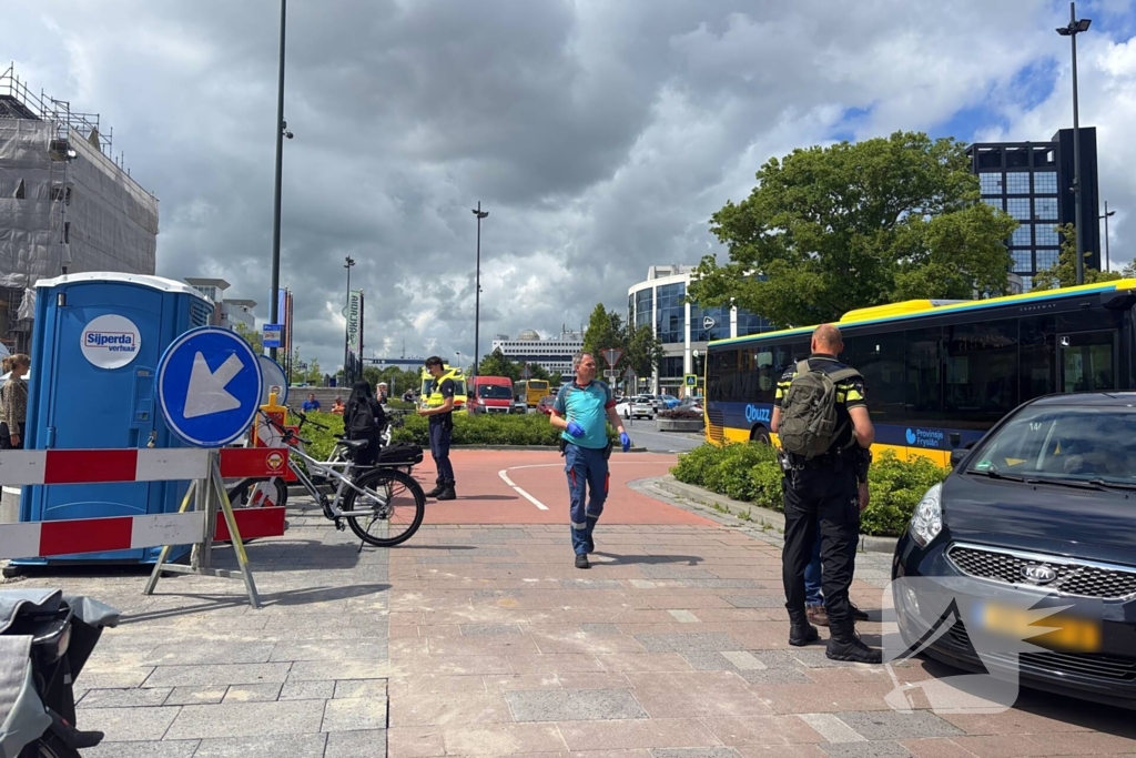 Fietser gewond bij aanrijding