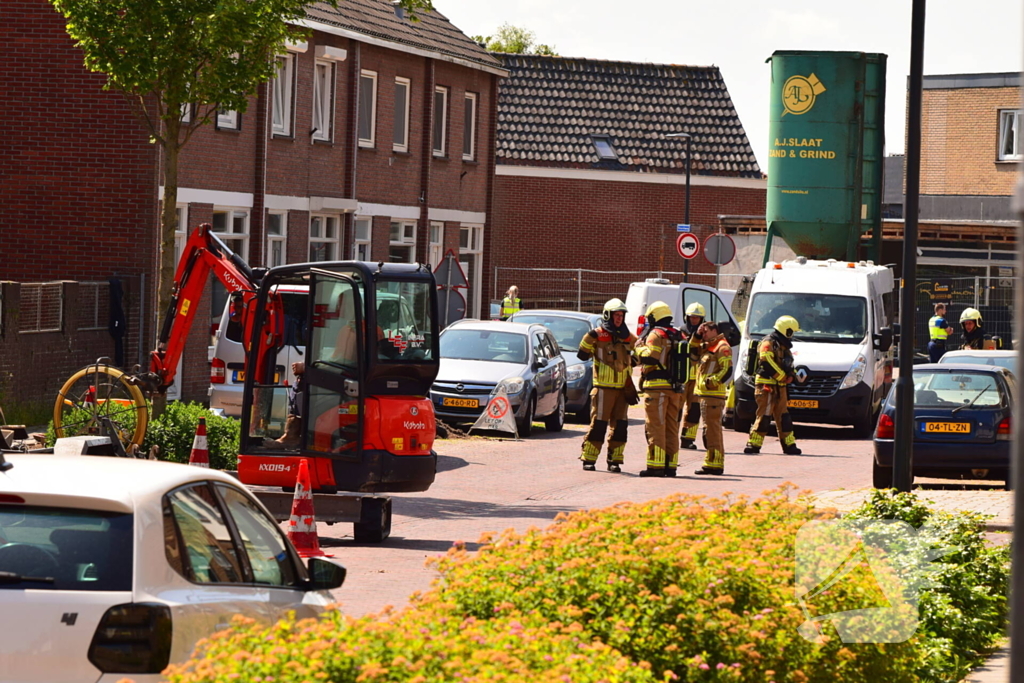 Gaslek veroorzaakt verkeershinder