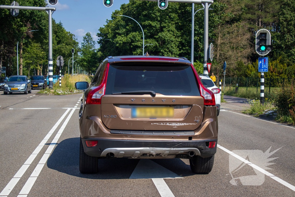 Forse verkeershinder door aanrijding