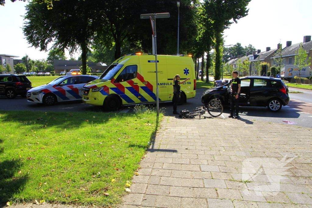 Fietser gewond bij aanrijding met auto