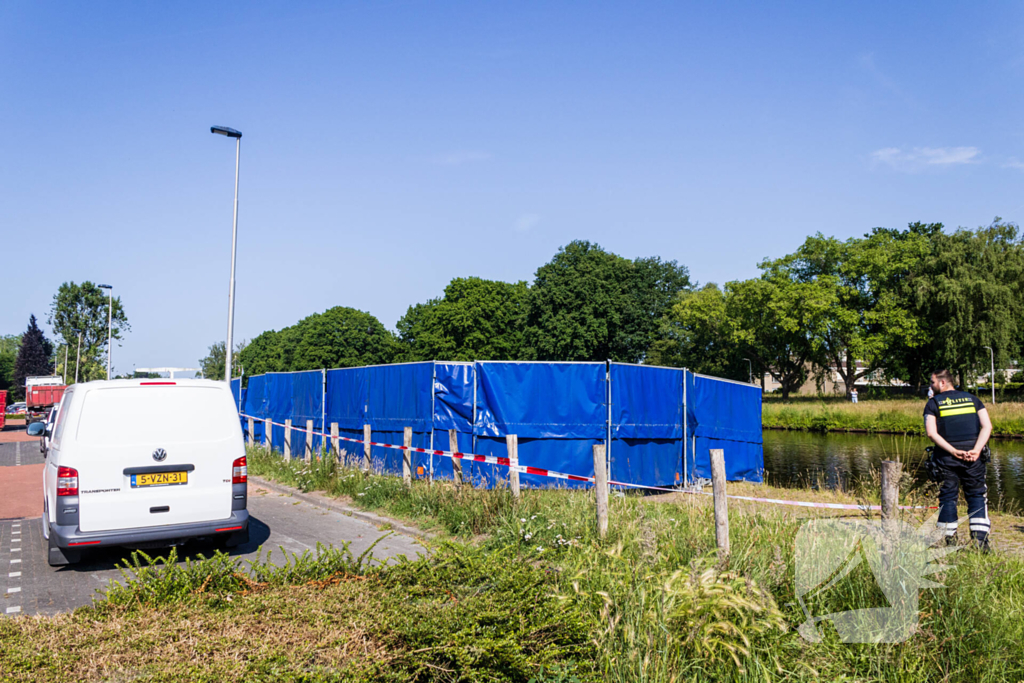 Dode bij brand op woonboot
