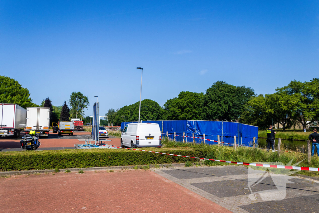 Dode bij brand op woonboot