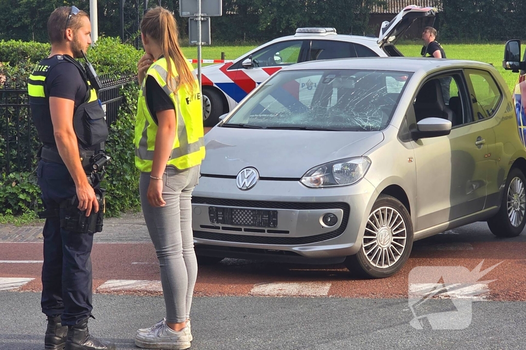 Wielrenner gewond bij aanrijding met auto