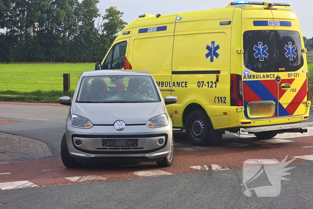 Wielrenner gewond bij aanrijding met auto