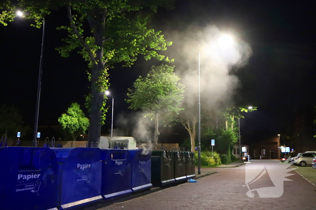Nachtelijke brand snel onder controle