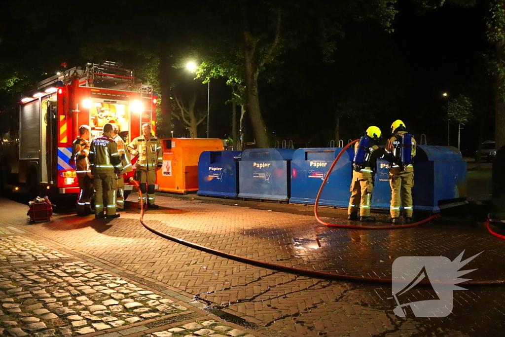 Nachtelijke brand snel onder controle