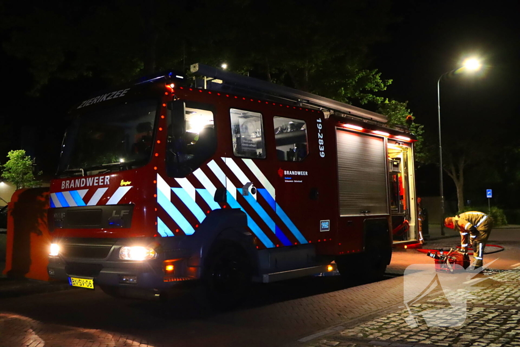 Nachtelijke brand snel onder controle