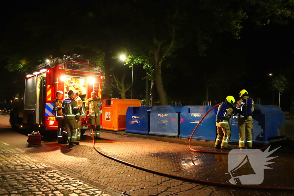 Nachtelijke brand snel onder controle