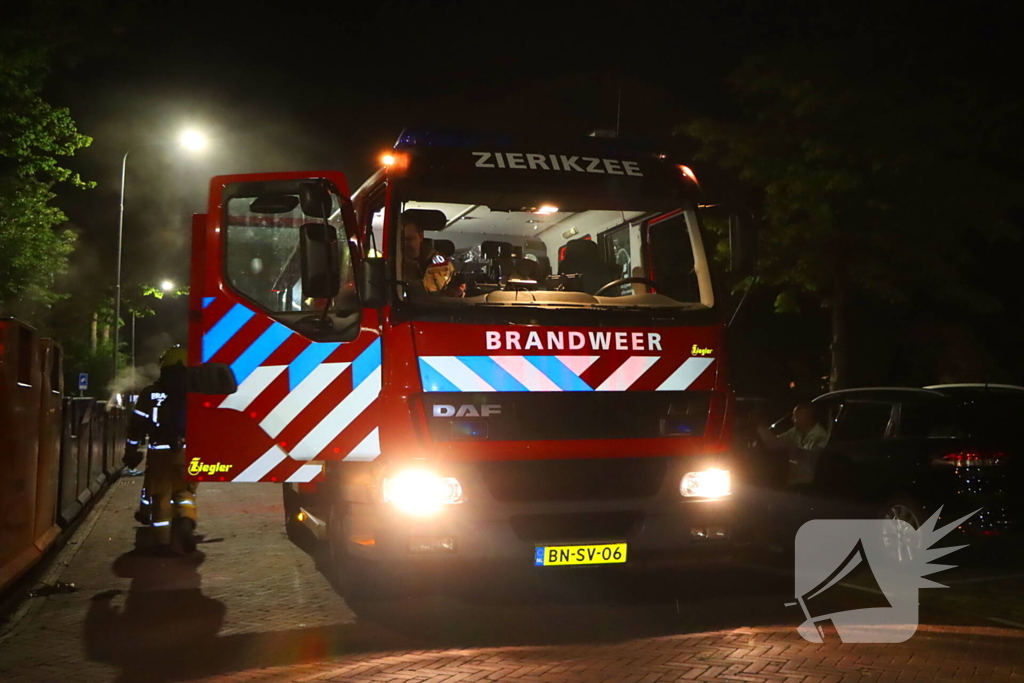 Nachtelijke brand snel onder controle