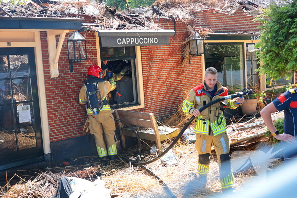 Historisch pand zwaar beschadigd