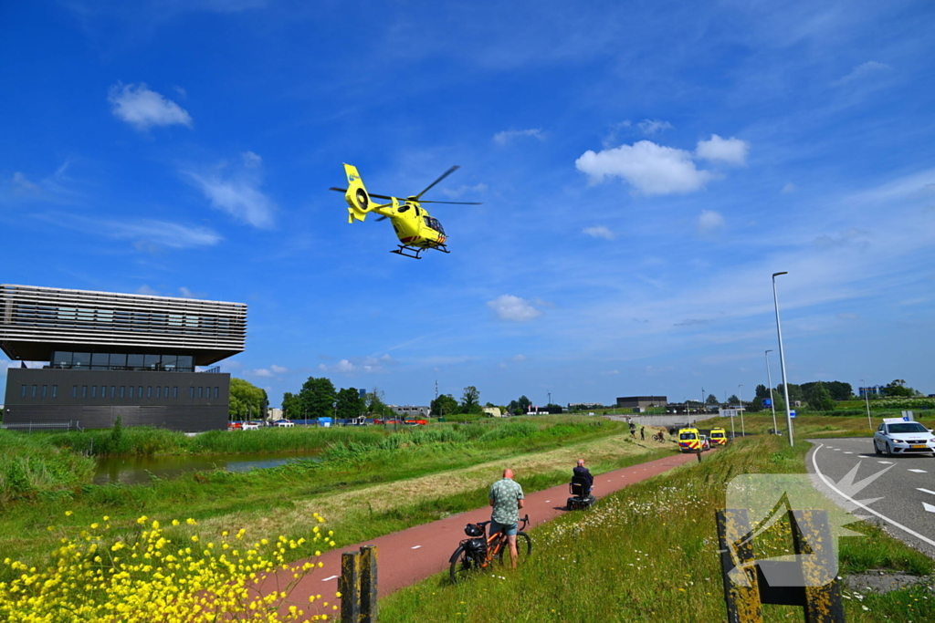 Ernstig ongeval op fietspad