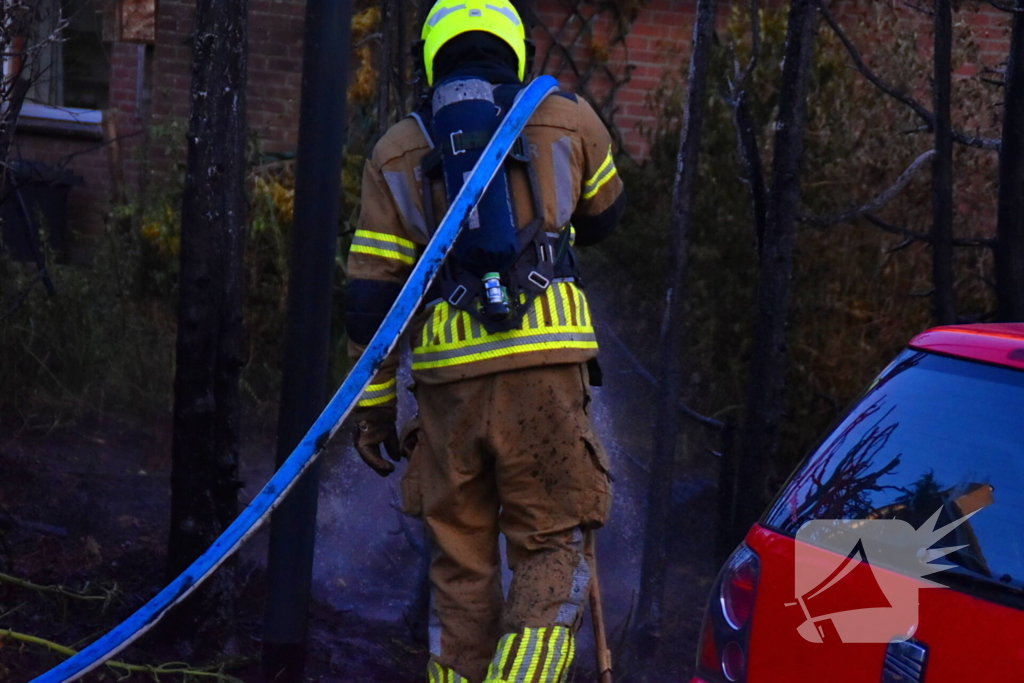 Rookontwikkeling bij brand in bosschages