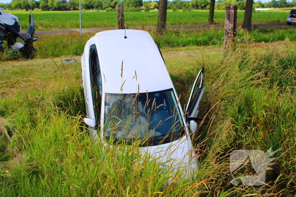 Ongeval met voertuigen in water