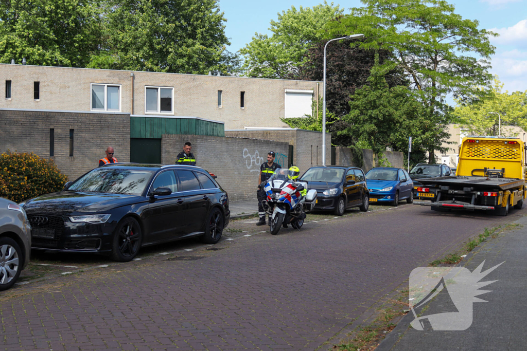 Politieachtervolging eindigt met schade