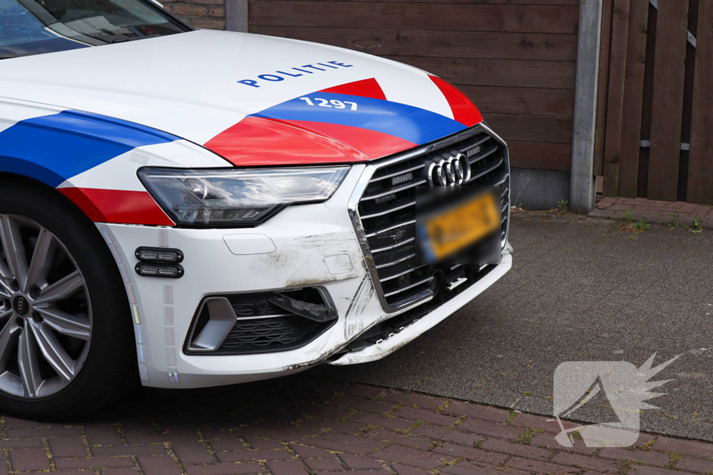 Politieachtervolging eindigt met schade