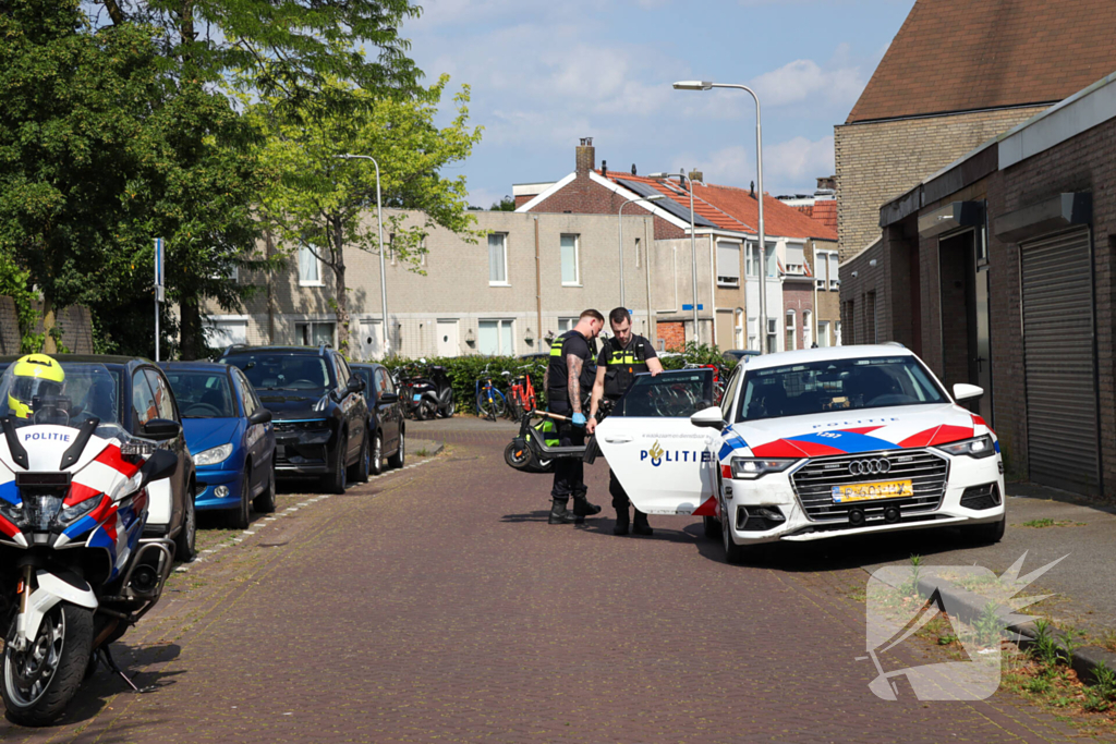 Politieachtervolging eindigt met schade