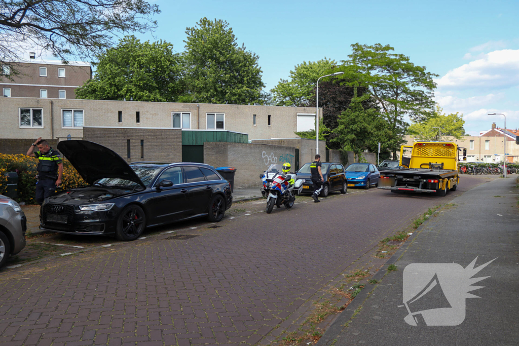 Politieachtervolging eindigt met schade