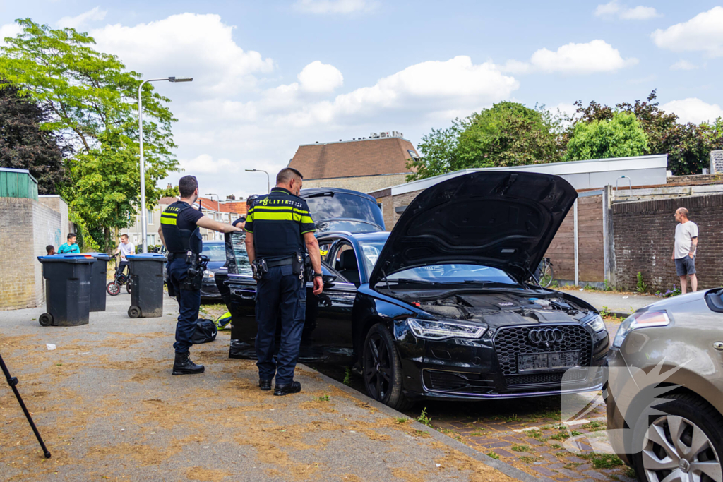 Politieachtervolging eindigt met schade