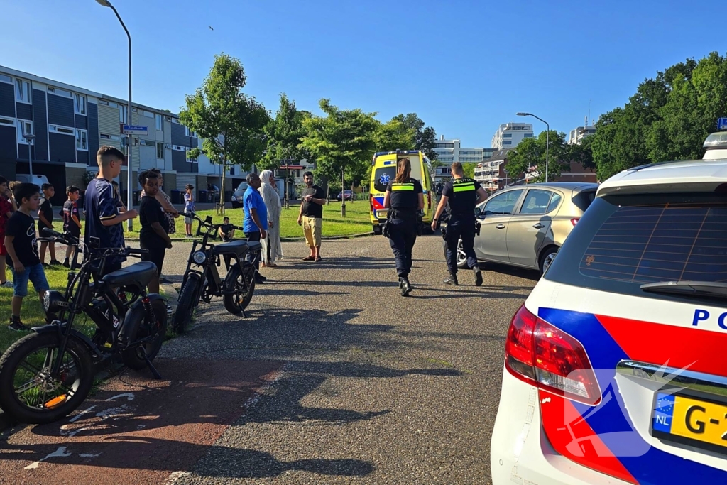 Fatbike-rijder gewond bij botsing