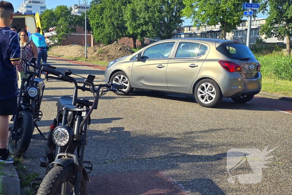 Fatbike-rijder gewond bij botsing