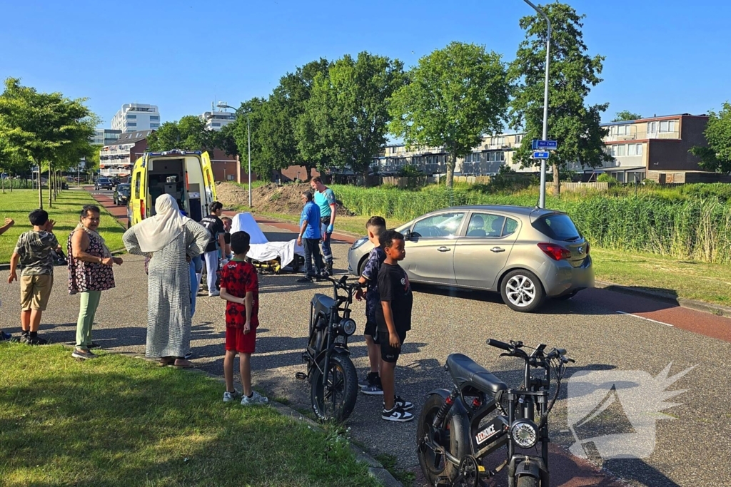 Fatbike-rijder gewond bij botsing