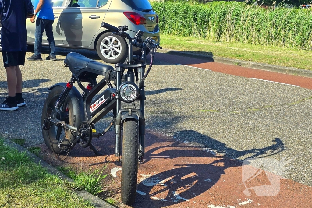 Fatbike-rijder gewond bij botsing