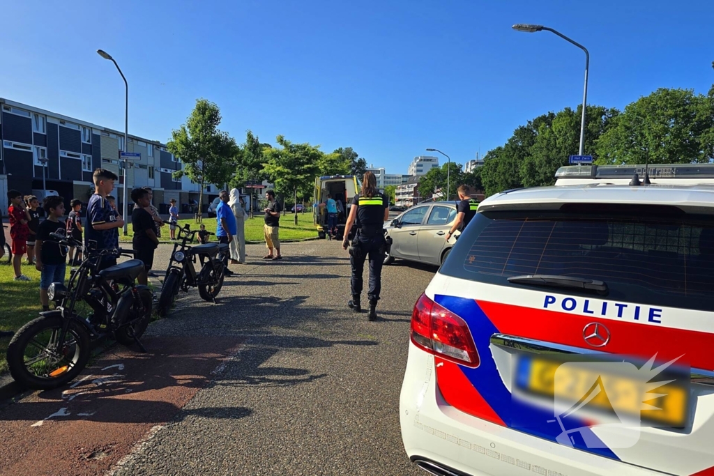 Fatbike-rijder gewond bij botsing