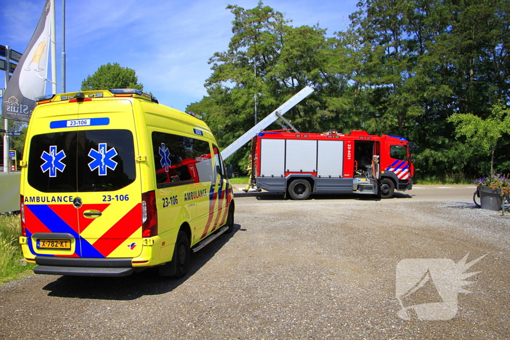 Brand in afzuigkanaal restaurant