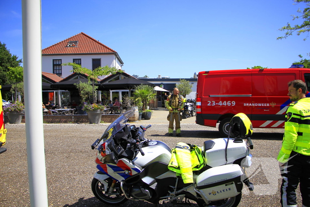 Brand in afzuigkanaal restaurant