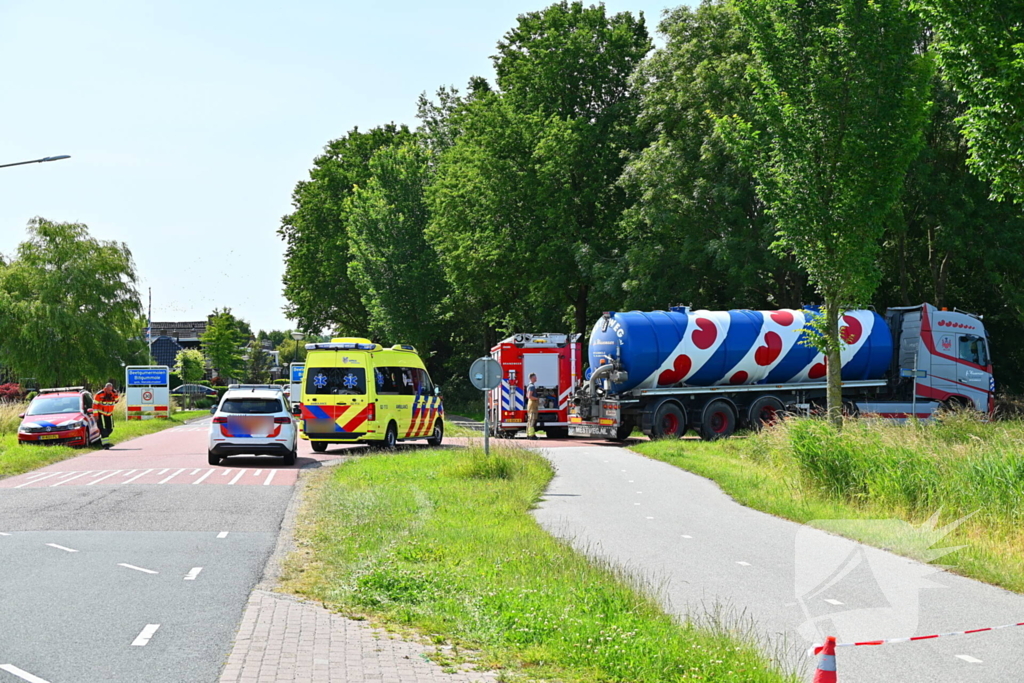 Ernstig ongeval met vrachtwagen