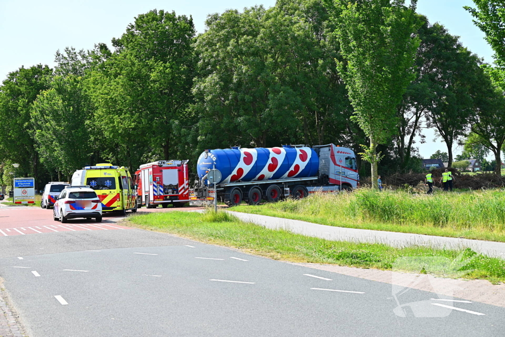 Ernstig ongeval met vrachtwagen