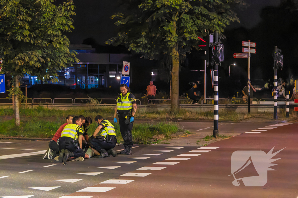 Gewelddadige taxi-overval leidt tot ongeval en arrestatie