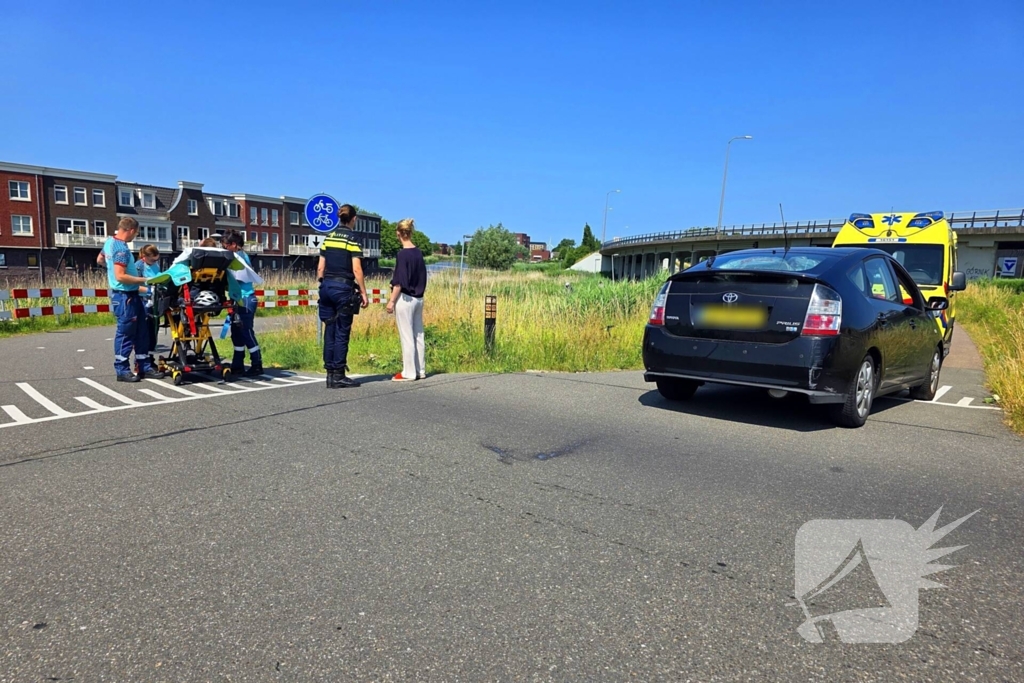 Racefietser raakt gewond bij ongeval