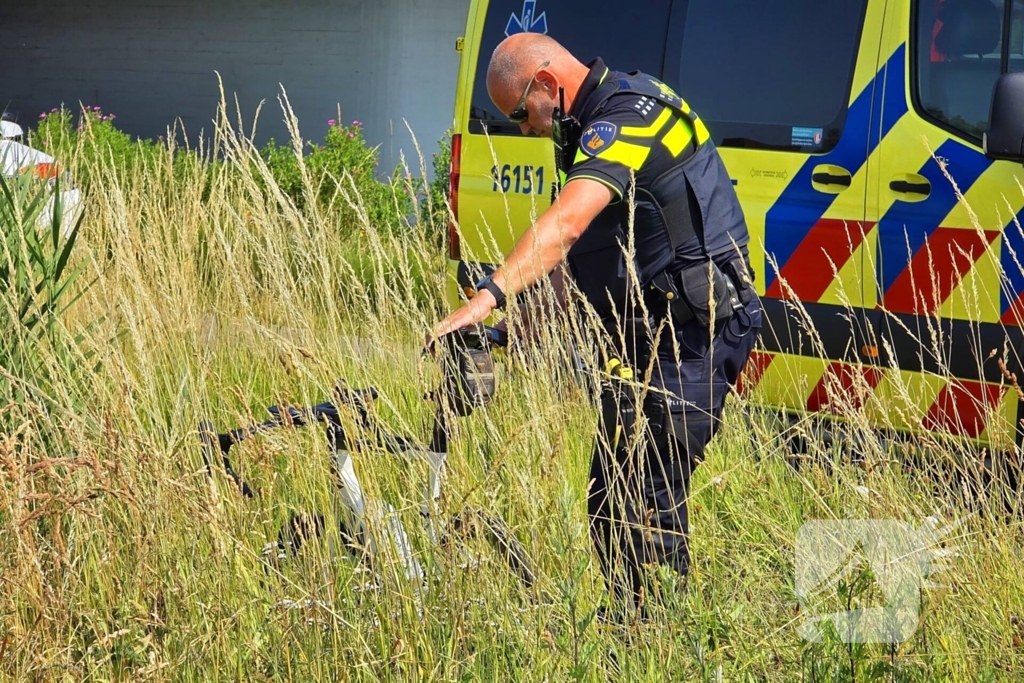 Racefietser raakt gewond bij ongeval