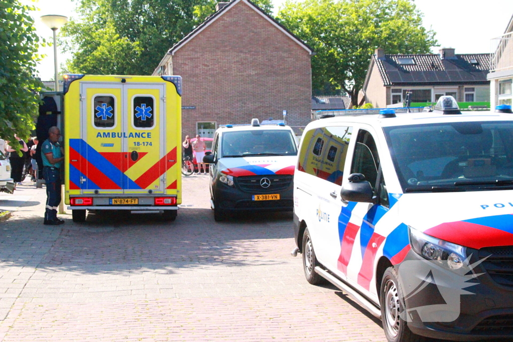 Gewonde na steekpartij in tuin